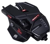 Mad Catz R.A.T. 6+ - Ratón (mano derecha, Óptico, USB, 12000 DPI, 12000 pps, Negro)