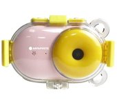 Cámara fotográfica AgfaPhoto, Resistente al Agua, para niños, Incl. MSD8GB Rosa