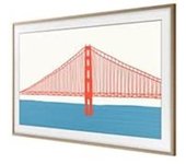 Samsung Marco The Frame de 43 pulgadas (VG-SCFA43TKBXC) en teca moderna [2021]