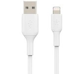 Belkin Boost Charge Cable Lightning (Cable Lightning a USB para iPhone, iPad y AirPods), Cable de Carga para iPhone con Certificación MFi (Blanco, 0,15 m)