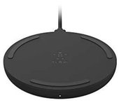 Belkin WIA001BTBK cargador de dispositivo móvil Smartphone Negro Corriente alterna Cargador inalámbrico Carga rápida Exterior
