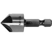YATO, modelo YT-44725, Broca avellanadora, 1 pieza, ideal para crear avellanados precisos en metal, herramienta profesional para trabajos de perforación.