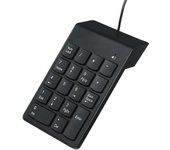 Gembird KPD-U-03 teclado numérico Portátil/PC USB Negro