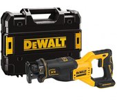 DEWALT DCS382NT-XJ - Sierra sable 18V XR, Motor sin escobillas, Compacta, Capacidad máxima de corte de 300 mm, Alta velocidad de corte, Luz LED, Incluye caja TSTAK, No incluye batería ni cargador