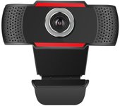 Techly I-WEBCAM-60T cámara web 1920 x 1080 Pixeles USB 2.0 Negro