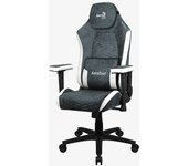 Aerocool Crown AeroSuede Silla para videojuegos universal Asiento acolchado Azul, Acero
