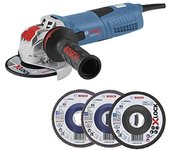 Bosch Professional 0615990L0U Bosch GWX 13-125 S X-LOCK - Amoladora angular (1300 W)