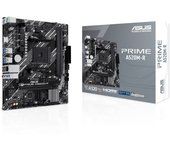 ASUS Prime A520M-R Placa Base AMD Ryzen AM4 mATX con Soporte M.2, Realtek 1Gb Ethernet, HDMI, SATA 6 Gbps, Soporte USB 5Gbps Trasero y Frontal, Negro