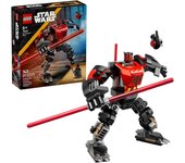LEGO Star Wars 75411 Meca de Darth Maul - Juguete de Construcción - Figura de Acción con Espada Láser Roja de Doble Hoja y Minifigura - Regalo para Niños y Niñas de 6+ Años Fans de Las Guerras Clon