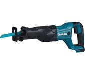 Makita DJR186ZK Sierra de sable inalámbrica de 18 V transporte (sin batería, 530 W, Negro Turquesa, Sin cargador en el maletín