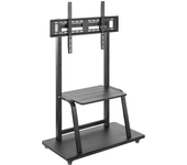 Gembird TVS-100F-01 soporte para TV 2,54 m (100") Negro