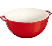 STAUB Cuenco para servir, cerámica, cereza, 9.5-inch