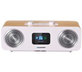 Blaupunkt IR50DAB Radio por Internet Digital Blanco Madera