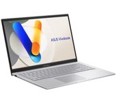 Asus vivobook 15 x1504va-bq041w i5-1315u 15.6"fhd ips 60hz 250nits ag 16gb ddr4 ssd512 intel iris xe graphics wlan+bt cam720p 42whrs win11 cool silver