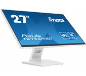 iiyama ProLite T2752MSC-W1 pantalla para PC 68,6 cm (27") 1920 x 1080 Pixeles Full HD LED Pantalla táctil Blanco