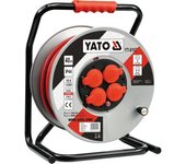 Yato YT-8107 enrollacables 4 salidas AC 40 m