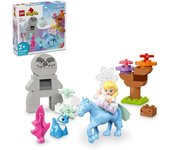 LEGO Duplo | Disney Elsa y Bruni en el Bosque Encantado Juguete de Construcción de Fantasía para Niñas y Niños de 2 Años o Más con 4 Personajes, Muñeca de Frozen II y Figura de Caballo 10418