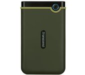 Transcend StoreJet 25M3G disco duro externo 2 TB Verde