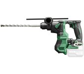 Taladro percutor Hikoki DH18DPA, 1080 RPM, sin llave, diseño robusto en negro y verde, motor potente de 2,3 kg, ideal para perforaciones en madera, metal y concreto