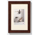 Walther Design HO030N Home, Marco de madera, Marrón (nuez), 20 x 30 cm