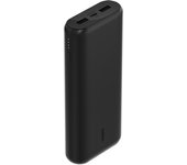 Belkin BoostCharge batería externa carga rápida 20000mAh con 3 puertos, PD a 20W, cargador portátil para Phone 16, 15, 14, 13, AirPods, Galaxy, Pixel y otros, portátil para viajar, cable USB-C a USB-C