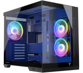 Modecom caja de ordenador volcano panorama apex argb 3f midi