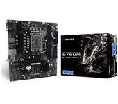 Biostar B760MX2-E D4 placa base Intel B760 LGA 1700 micro ATX