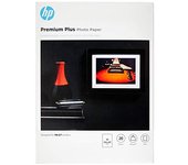 HP Papel fotográfico Premium Plus, satinado, 300 g/m2, A4 (210 x 297 mm), 20 hojas