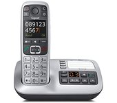 Gigaset E560A teléfono Teléfono DECT Identificador de llamadas Negro, Plata