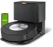 iRobot Roomba Combo j7+ aspiradora robotizada Bolsa para el polvo Negro, Acero inoxidable