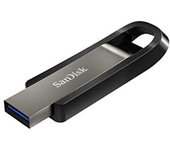 SanDisk Extreme Go unidad flash USB 64 GB USB tipo A 3.2 Gen 1 (3.1 Gen 1) Acero inoxidable