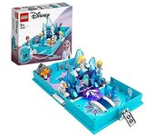 LEGO 43189 Disney Frozen 2 Cuentos e Historias: Elsa y El Nokk, Frozen Juguetes de Construcción, Juego Portátil en Forma de Libro con Mini Muñeca