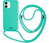 Cool Funda Cordón Liso Mint para iPhone 12/12 Pro