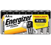 Energizer Alkaline Power Pilas AA LR6 16 Unidades