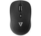 V7 MW100-1E Mini Ratón Inalámbrico 1600 DPI Negro