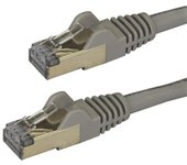 StarTech Cable de Red STP Snagless Cat 6A 2m Gris