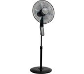 Thomson Ventilador de Pie con Mando 60W Negro
