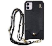 Cool Funda Colgante Pop-Rock Negra para iPhone 11
