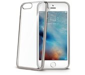 Celly Funda Láser Plata para iPhone 7 Plus/8 Plus