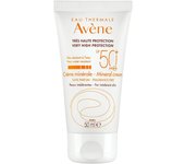 Avène Crema Pantalla Física Intolerancia Solar SPF50+ 50 ml