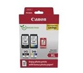 Canon Pack PG545XL + CL546XL + Papel foto 10x15 (8286B006)