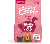 Edgard & Cooper Puppy Grain Free Pato y Pollo de Corral Frescos 2 x 12 kg
