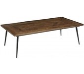 MACABANE Mesa de centro rectangular de 135x70cm.