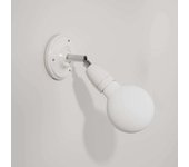 Creative Aplique de porcelana blanca orientable