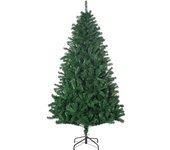 Homcom Árbol de navidad ø120x180 cm verde