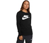 Nike - Camiseta Sportswear Essential Mujer, Mujer, Black, XS
