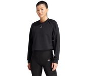 Adidas - Sudadera Power Cover Up, Mujer, Black-White, L