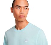 Nike - Camiseta Sportswear Club, Hombre, Glacier Blue, M