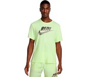 Nike - Camiseta Run Energy Miler, Hombre, Barely Volt, L