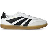 Adidas - Zapatilla de fútbol sala Predator Freestyle, Unisex, White-Core Black-Gold Met, 9,5 UK